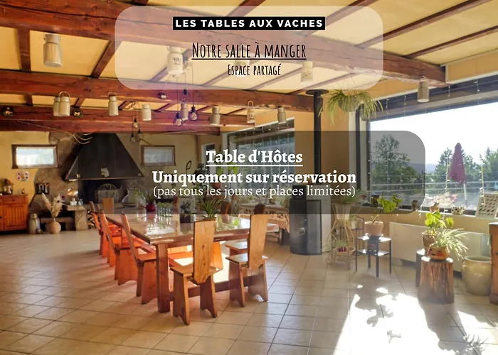 Les Tables Aux Vaches - Calme Et Nature Au Lac De La Raviege Gasthof